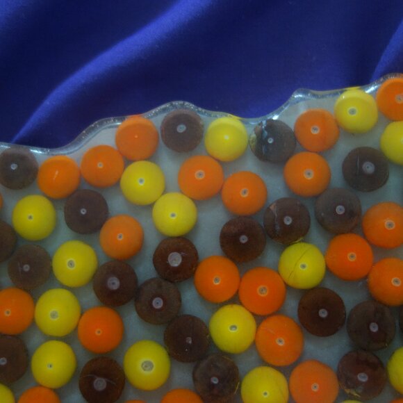 Reeses Pieces Candy Tray Made of Reeses Pieces - Picture 10 of 11